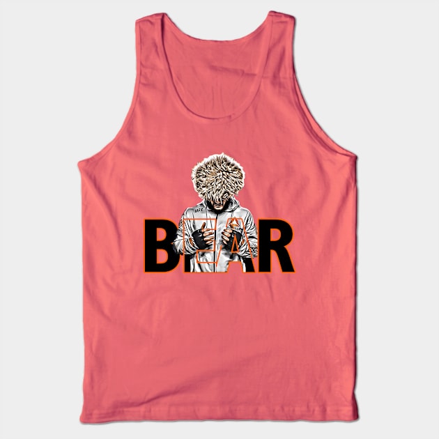 Khabib The Bear Tank Top by flashbackchamps